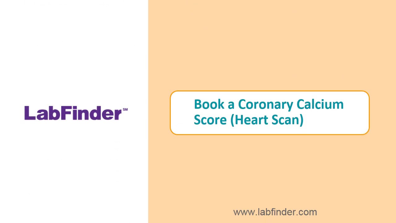 LabFinder: Coronary Calcium Score Heart Scan