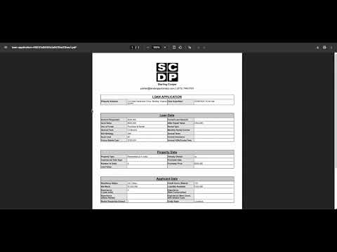 Summary Tab Lending Automator tutorial video thumbnail