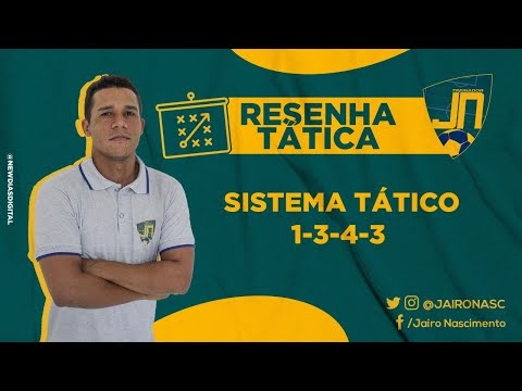 Sistema Tático 1-3-4-3
