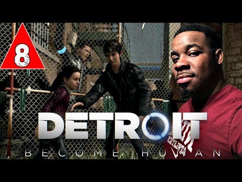 THE GREAT ESCAPE !! Detroit Become Human Gameplay Walkthrough Part 8 - Detroit