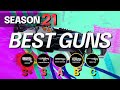 NEW SEASON 21 WEAPONS TIER LIST - BEST and WORST GUNS - Apex Legends S21 Guide