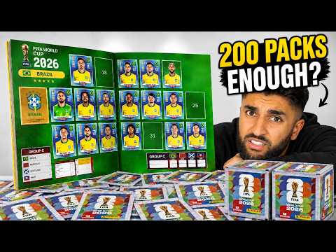 I Tried Completing the World Cup 2026 Sticker Album