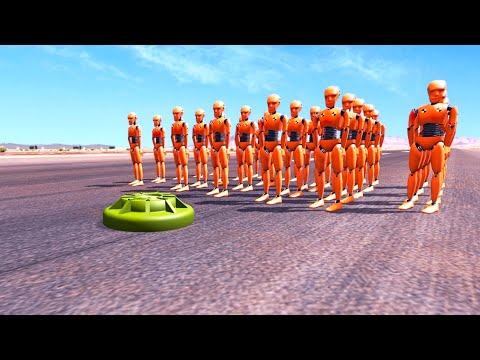 BeamNG.Drive – Dummy vs Car 😮