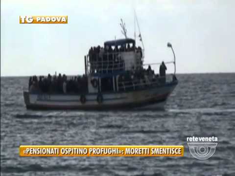 PADOVA TG - 20/05/2015 - «PENSIONATI OSPITINO PROFUGHI»: LA MORETTI SMENTISCE