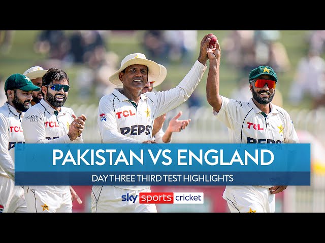 Jubilant Pakistan HAMMER dismal England 🙌 | Pakistan vs England | Day Three Highlights Jubilant Pakistan HAMMER dismal England 🙌 | Pakistan vs England | Day Three Highlights