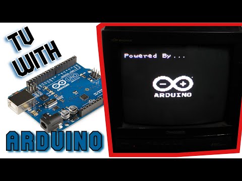 Control TV With Arduino ?? | Arduino TVout Library | Display Text & Images On TV With Arduino Uno