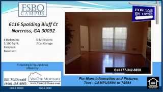 preview picture of video '6116 Spalding Bluff Court Norcross GA 30092'