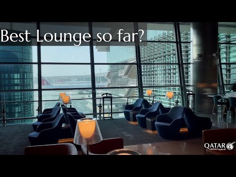 Qatar Airways NEW Platinum Lounge Tour, Doha