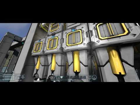 Space Engineers [21:9] - automated Strip miner (blueprint)