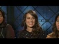 GLEE Interviews with Lea Michele, Cory Monteith ...