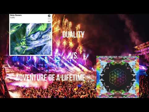 Duality vs. Adventure Of A Lifetime - Nicky Romero vs. Coldplay - DJ HeartBeat Mashup