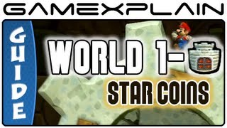 New Super Mario Bros. U - Acorn Plains-Crushing Cogs Tower Star Coins Guide & Walkthrough