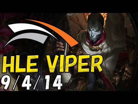 HLE Viper ジン(Jhin) VS ルシアン(Lucian) BOT ADC patch 12.22 KR RANK