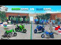 Shinchan Green Gang Vs Franklin Blue Gang Mini Bike Challenge In GTA 5