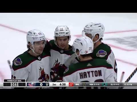 NHL Highlights | Coyotes vs. Blue Jackets - October 25, 2022
