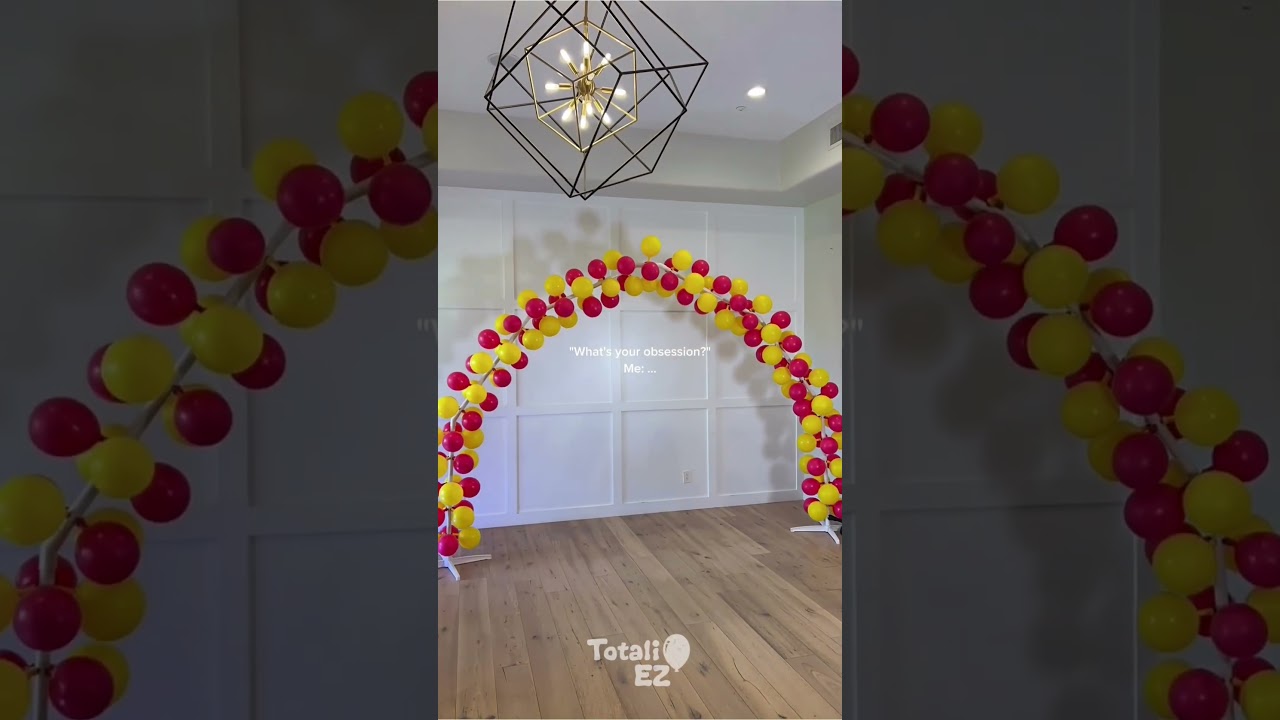 Only 1 minute to inflate and we’re obsessed!🎊 Pre-orders available now at TotaliEZBalloons.com