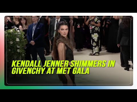Kendall Jenner shimmers in Givenchy at Met Gala ABS-CBN News