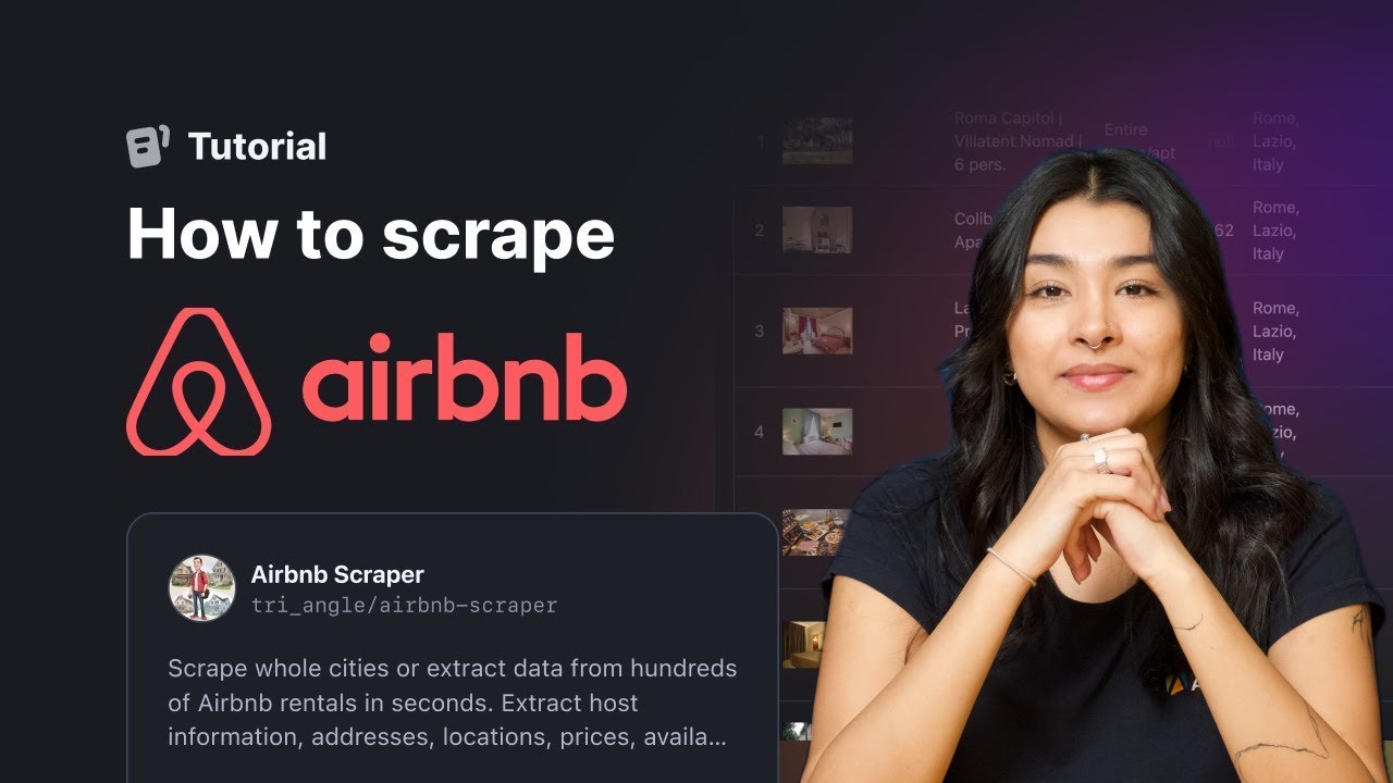 How to scrape Airbnb data, listings, prices and reviews