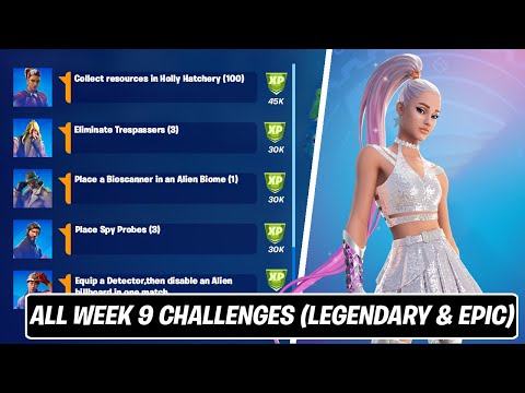 How to Complete All Week 9 Challenges in Fortnite Chapter 2 Season 7 (Legendary & Epic Challenges)