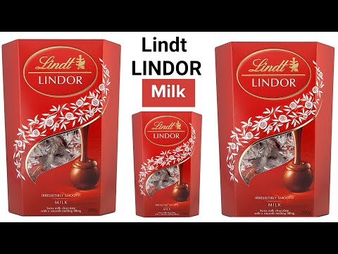 Lindt Lindor Milk Chocolate Gift Box Unboxing