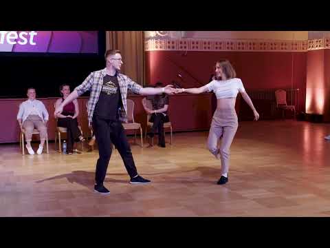 Rafał Grzelak & Lisa Shirokova - 2nd place Advanced Jack&Jill Finals - Finnfest 2023