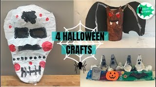 4 simple Halloween crafts for kids