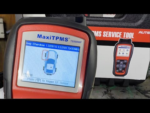 HOW TO PROGRAM TPMS WITH AUTEL TS508WF