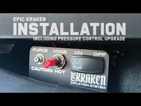 EPIC Kraken Tire Inflation System for Jeep JL/JT, Installation, Including Pressure Control Upgrade