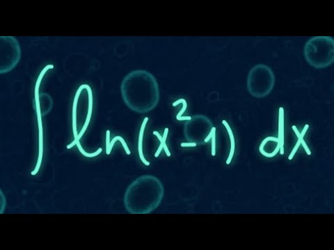 How to integrate ln(x^2 - 1)👌