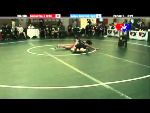 WM 59 KG - QF - Samantha Ortiz (TMWC) vs. Gulina Kubatbek Kyzy (KGZ)