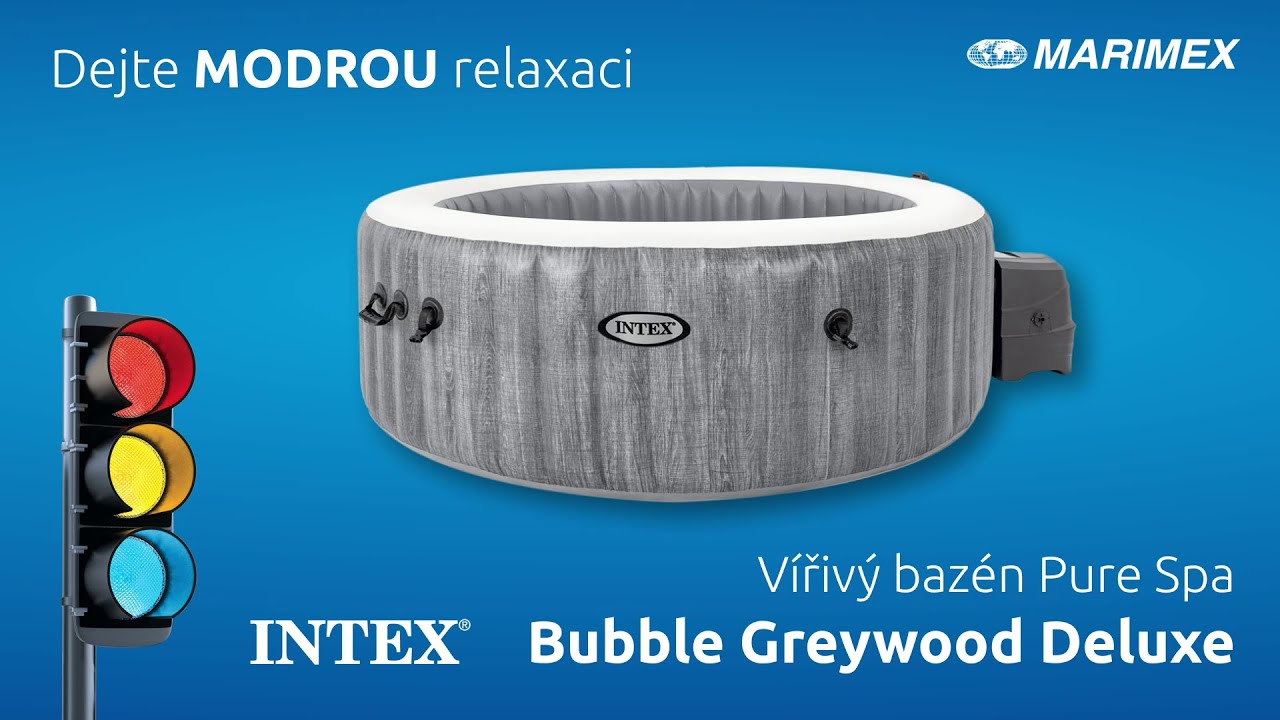 Vířivý bazén Pure Spa - Bubble Greywood Deluxe AP 6