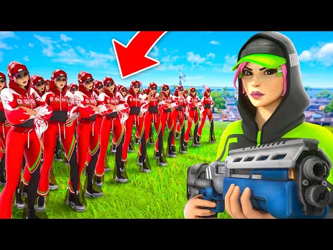 KÖNNEN 100 RUBIX SKINS MICH IN FORTNITE BESIEGEN?