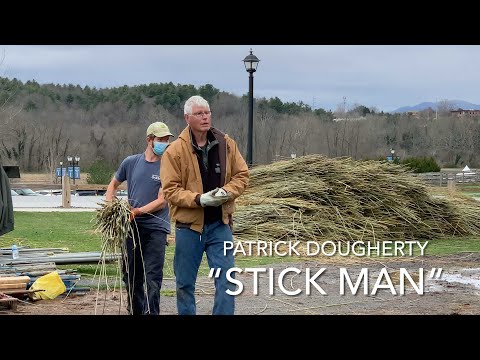 How to Make Stick Sculptures | Patrick Dougherty, The Stick Man at Biltmore Estate