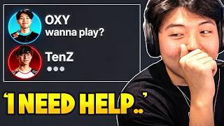 Download lagu OXY WAS TOO NERVOUS TO ASK TENZ TO DUO 😭 mp3