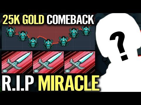 SomeOne really defeat MIRACLE - Phantom Assassin Pro gameplay Dota 2 7.20