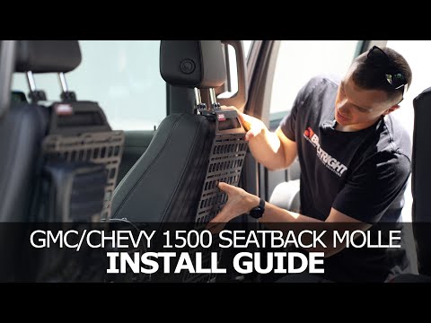 GMC/Chevy 1500 Seat Back MOLLE Install Guide