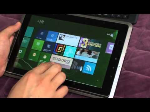 MSI Windpad 110W - Windows 8 UI Control