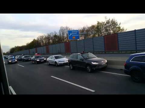 Vollsperrung A7 Göttingen Zivilpolizei