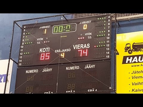 HIGHLIGHTS: Oulun Ynni - Lahti Basketball (4.12.2016)