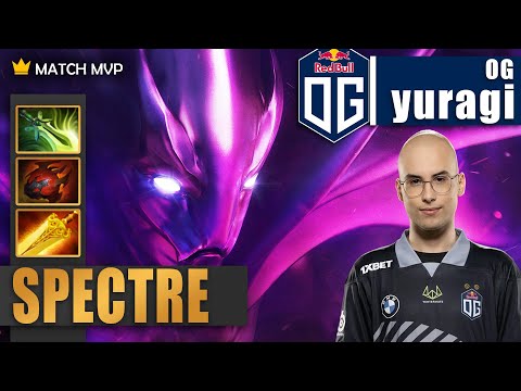 Spectre Safelane | OG.yuragi | 7.34 NEW SPECTRE ULTI IS SO GOOD SO BROKEN | 7.34 Gameplay Highlights