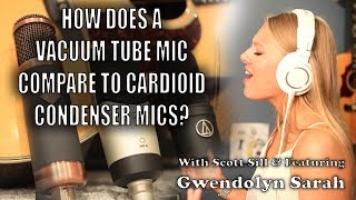 Video thumbnail for Telefunken CU-29 Copperhead Tube Mic vs Cardioid Condenser Mics Featuring Gwendolyn Sarah by sillennium
