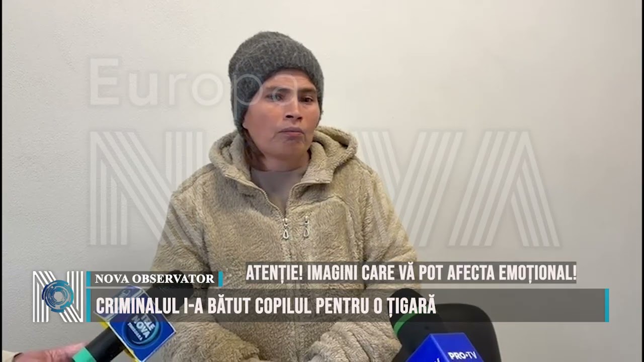 CRIMINALUL I-A BĂTUT COPILUL PENTRU O ȚIGARĂ