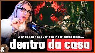 O que ela descobriu sobre imagens e idolatria chocou até o apresentador