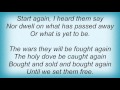 Leonard Cohen - The Bells Lyrics