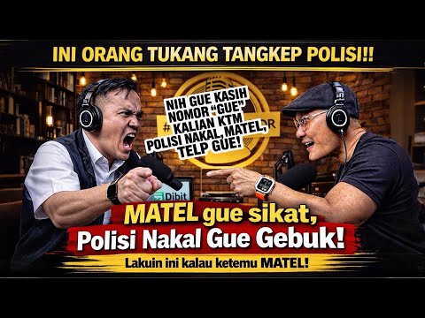 ADA MASALAH SAMA POLISI⁉️ MATEL‼️LANGSUNG TELP!! NIH ORANG BAHAYA 😡 SEMUA DISIKAT!! 