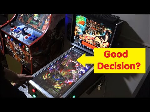 Is a Mini Virtual Pinball Table worth it? Machine with Vertical Arcade games!