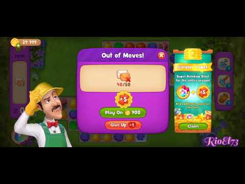 Game Gardenscapes Super Hard level 7867, 7894, 7908, & 7925 ❤️ Gameplay Well Done