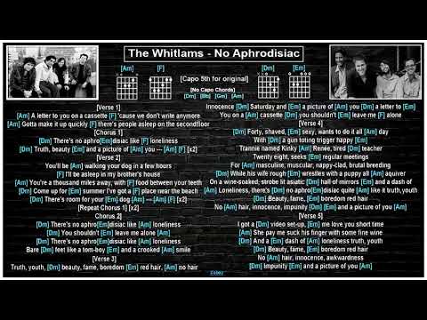 No Aphrodisiac - The Whitlams