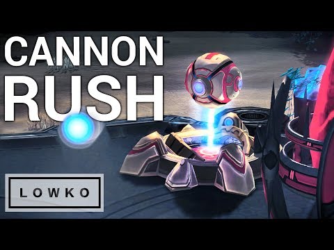 StarCraft 2: PROFESSIONAL Cannon Rush!
