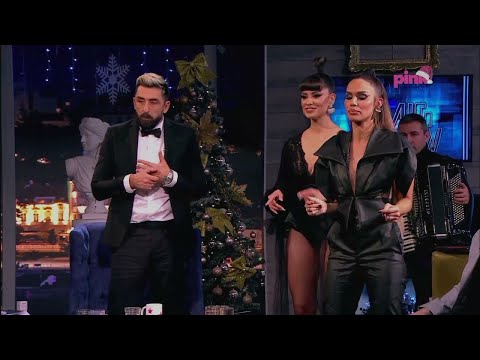 Sara Jo i Franka vežbaju koreografiju iz spota "Gangstar & Starleta" (Ami G Show S14)